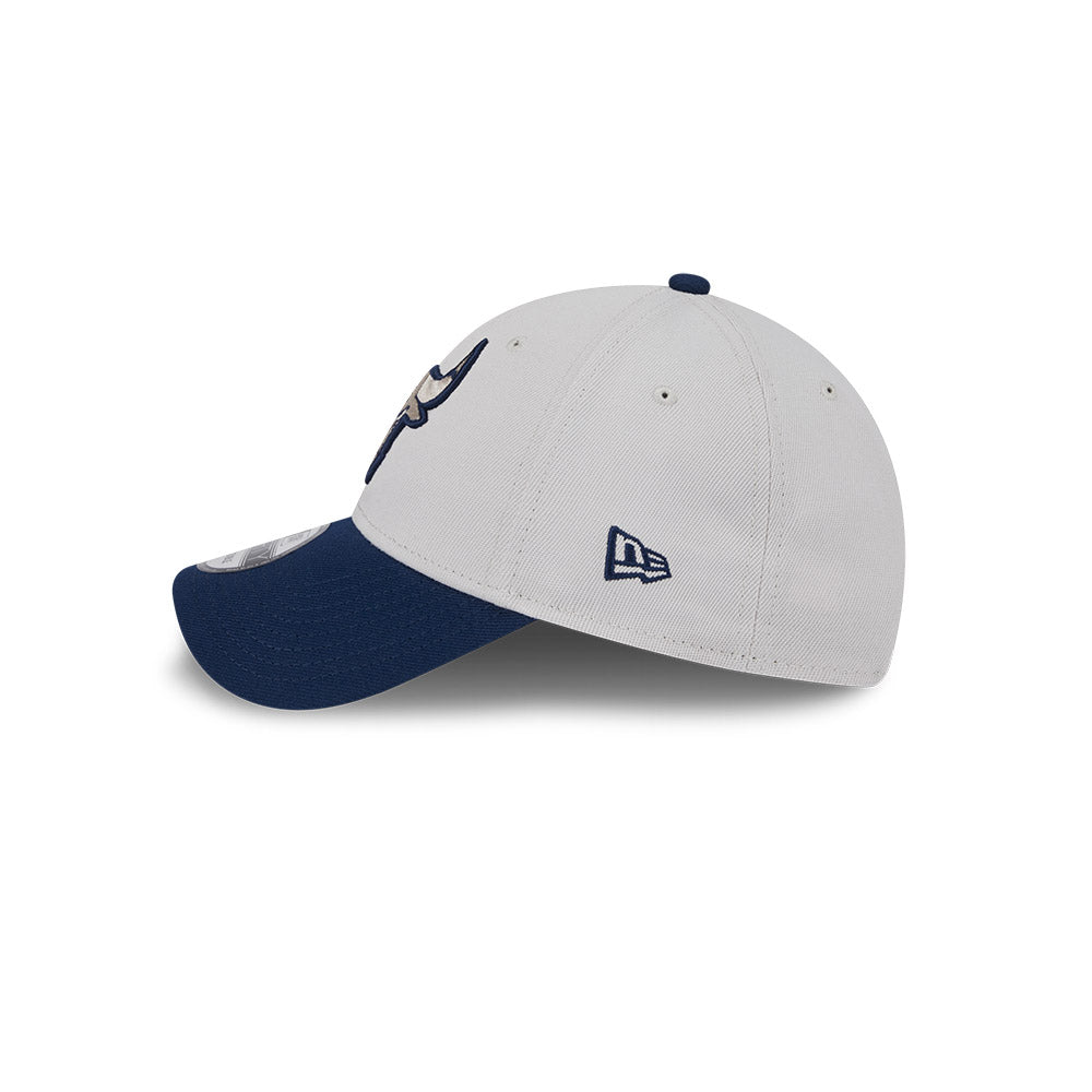 Chicago Bulls Hat - Oceanside Blue 2-Tone Repreve NBA 9Forty Strapback Cap - New Era